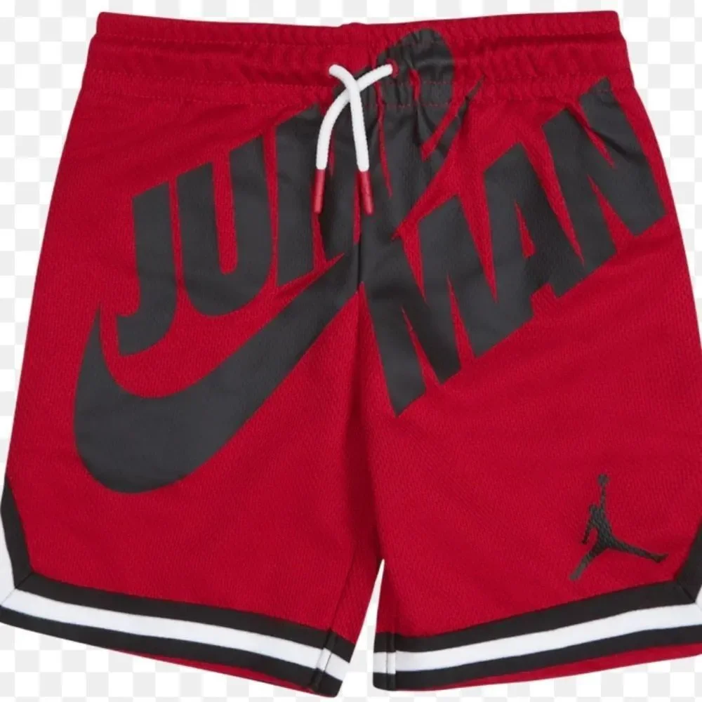 Nike Boys Jordan Jordan Little Boys Jumpman by Nike Mesh Shorts - Gym Red 6
